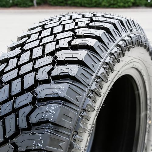 35X12.50R20LT All-Terrain Mud Light Truck Radial Tire Black Side Wall D83037