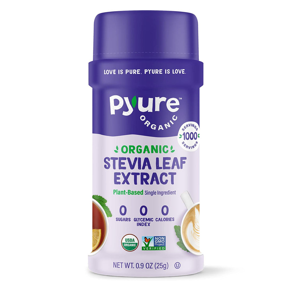 Organic Stevia Sweetener Extract Powder, 2 Piece Set P643526