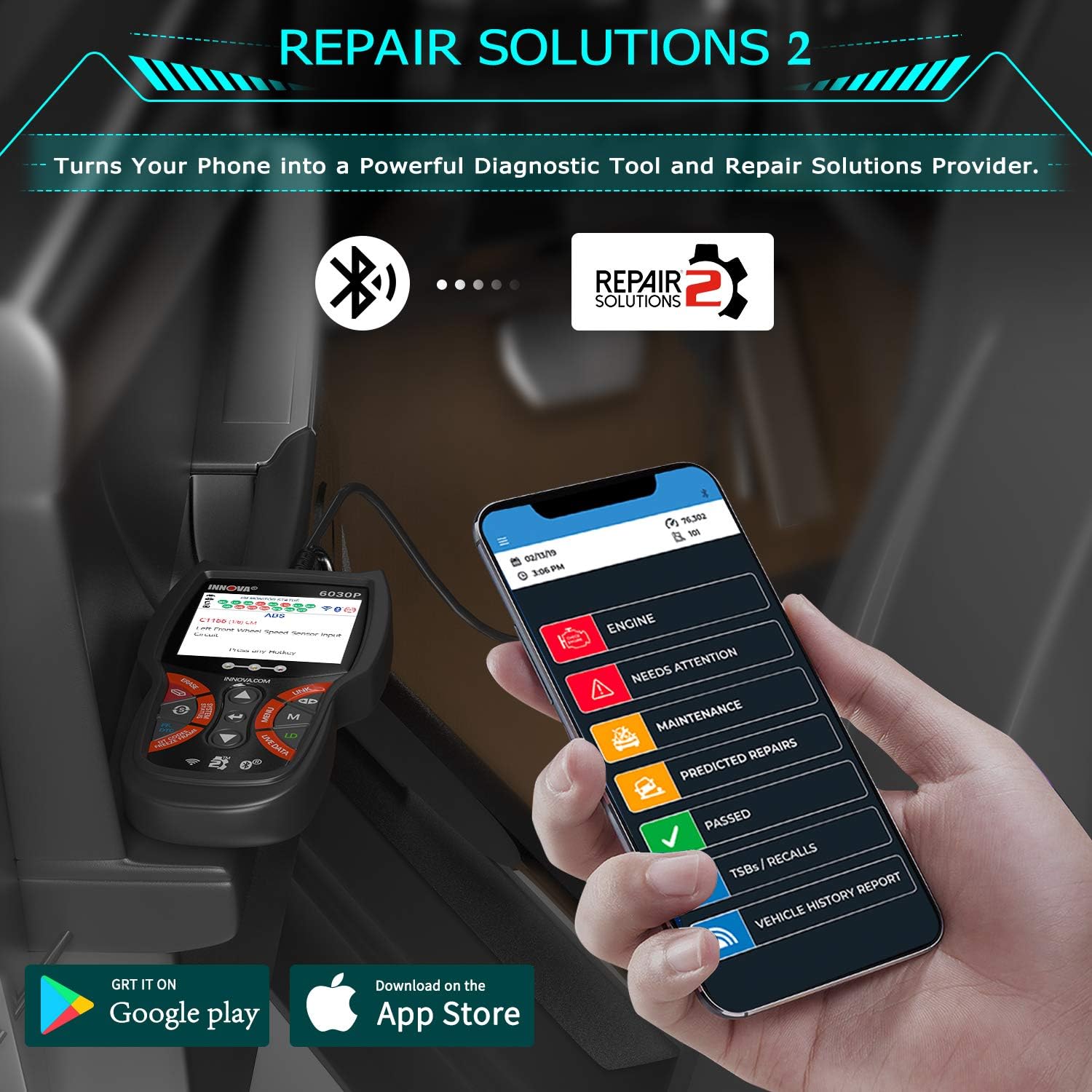 OBD2 Scanner Diagnostic Scan Tool D8752