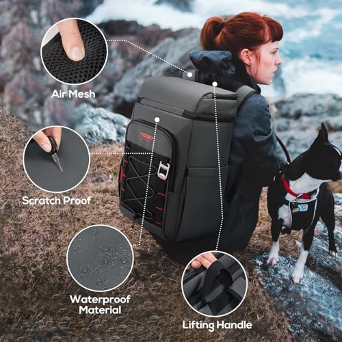 Backpack Cooler Insulated 30 Can Thermal Bag J416