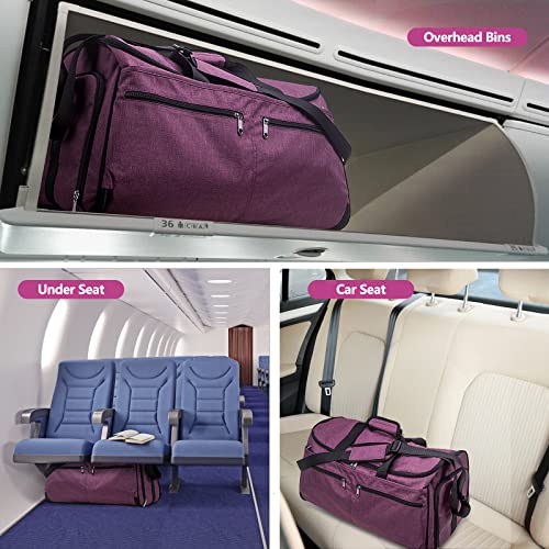 Carry on Garment Bag with Shoe Compartment and Detachable Shoulder Strap Z939361
