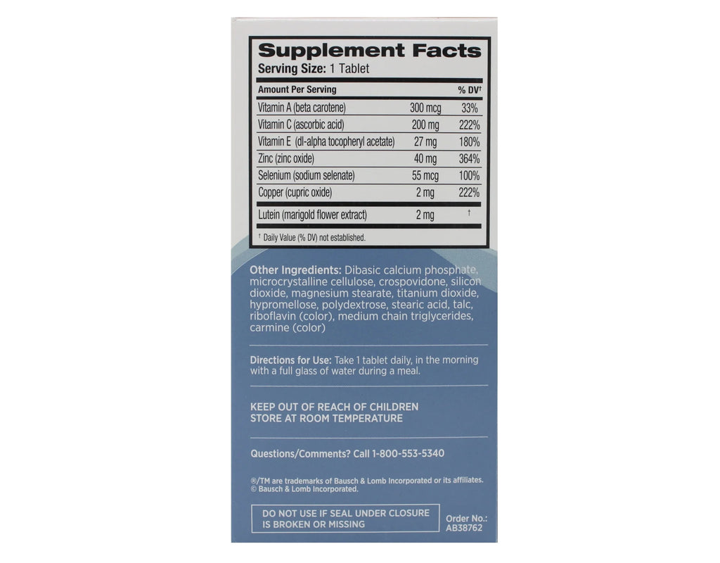 Ocuvite Tablets 120 Tablets (Pack of 3) Y411