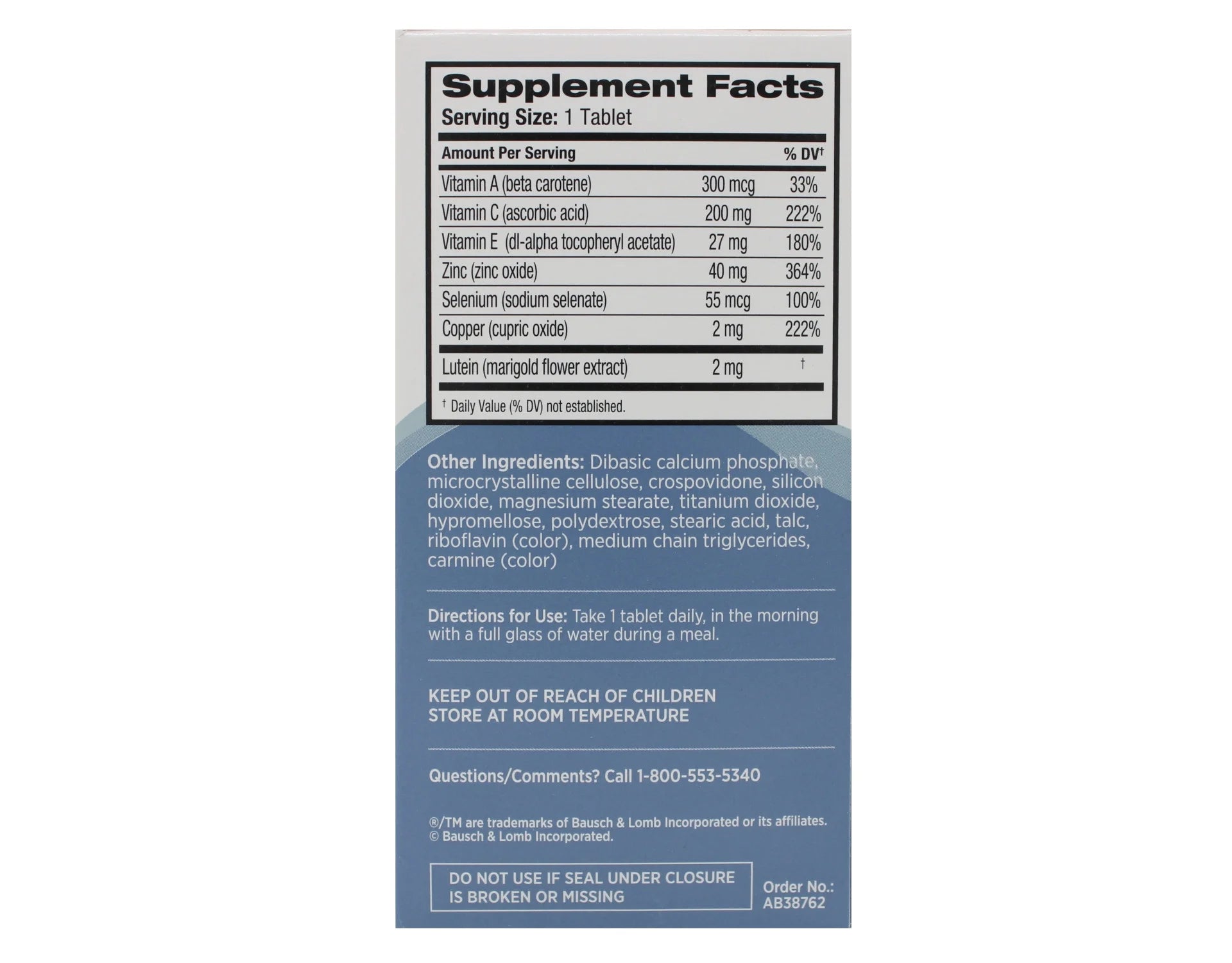 Ocuvite Tablets 120 Tablets (Pack of 3) Y411