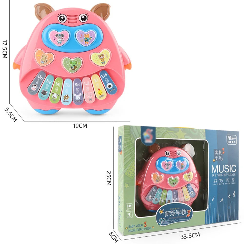 Baby Musical Toys Piano Keyboard with Drum Set Z310