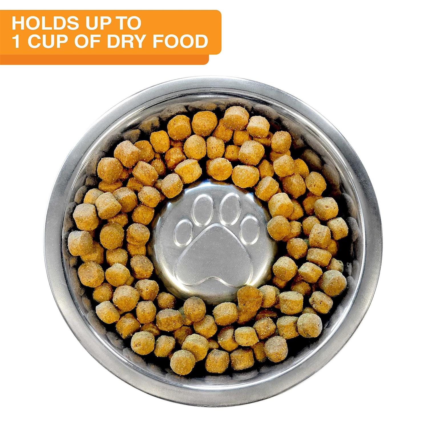 Slow Feed Bowl Stainless Steel E604514