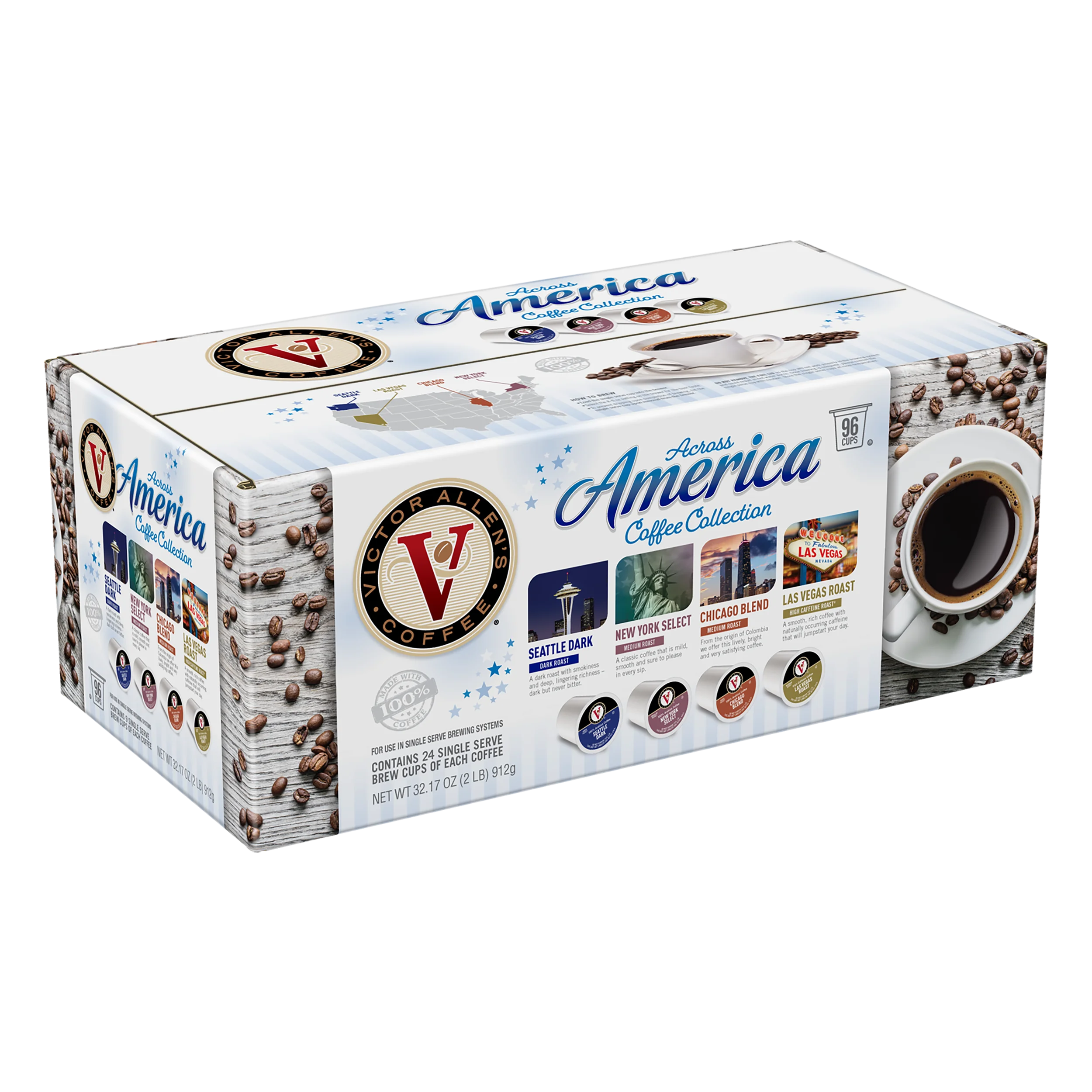 96 Count Single Serve Coffee Pods F5530