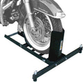 Adjustable Motorcycle Wheel Chock Stand Heavy Duty 1800lb Weight Capacity A480