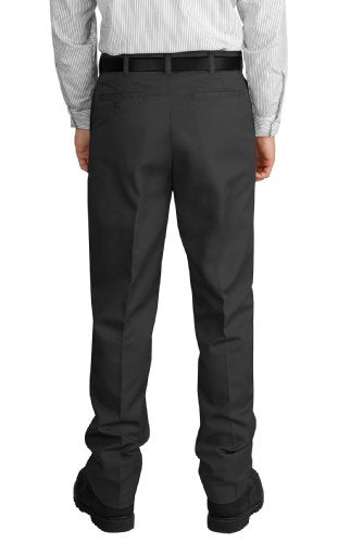 Stain Resistant Flat Front Work Pants H52792