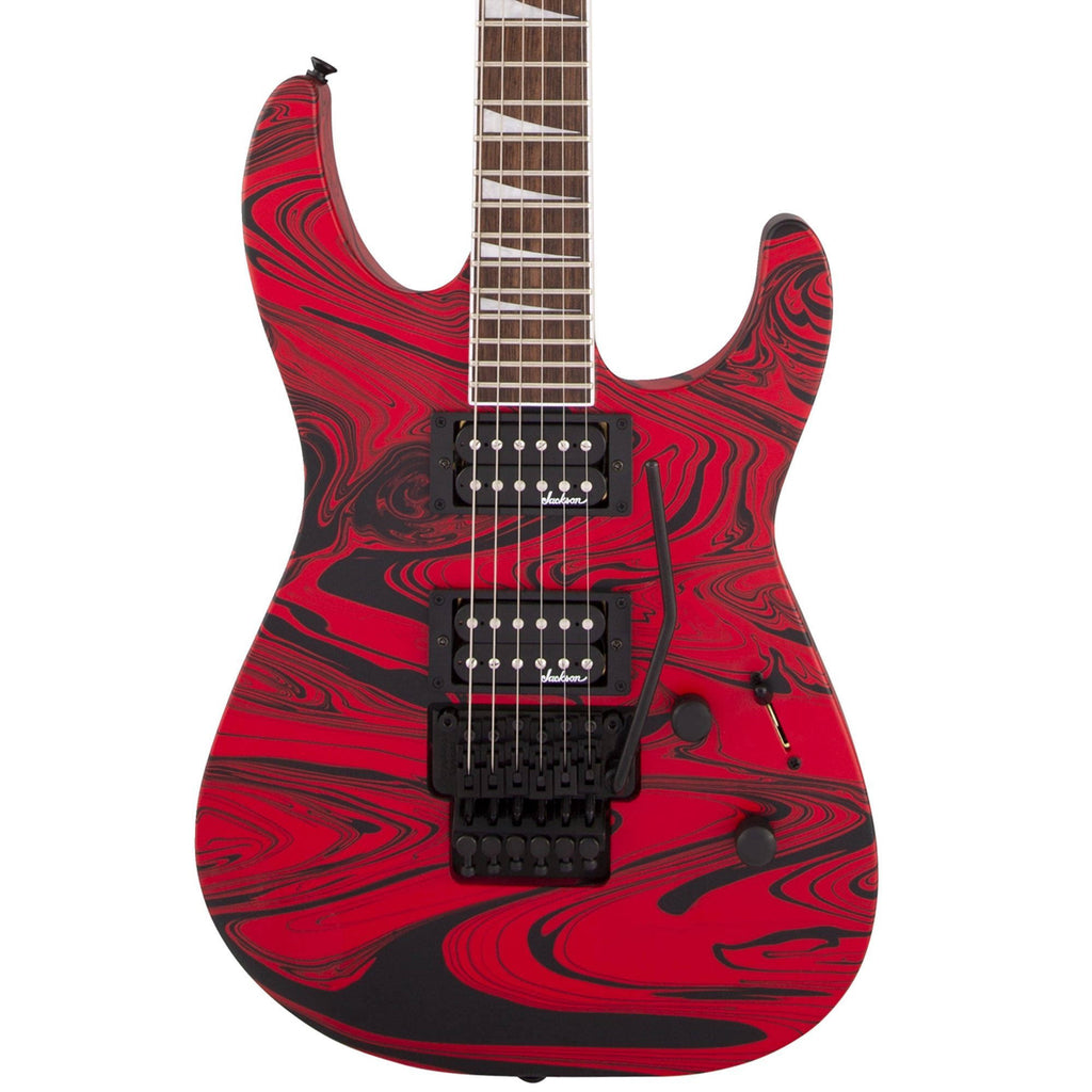 Satin Red Swirl Electric Guitar S6001