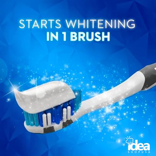 3 Large Tubes 5.2 oz Anticavity Fluoride Whitening Toothpaste H48566