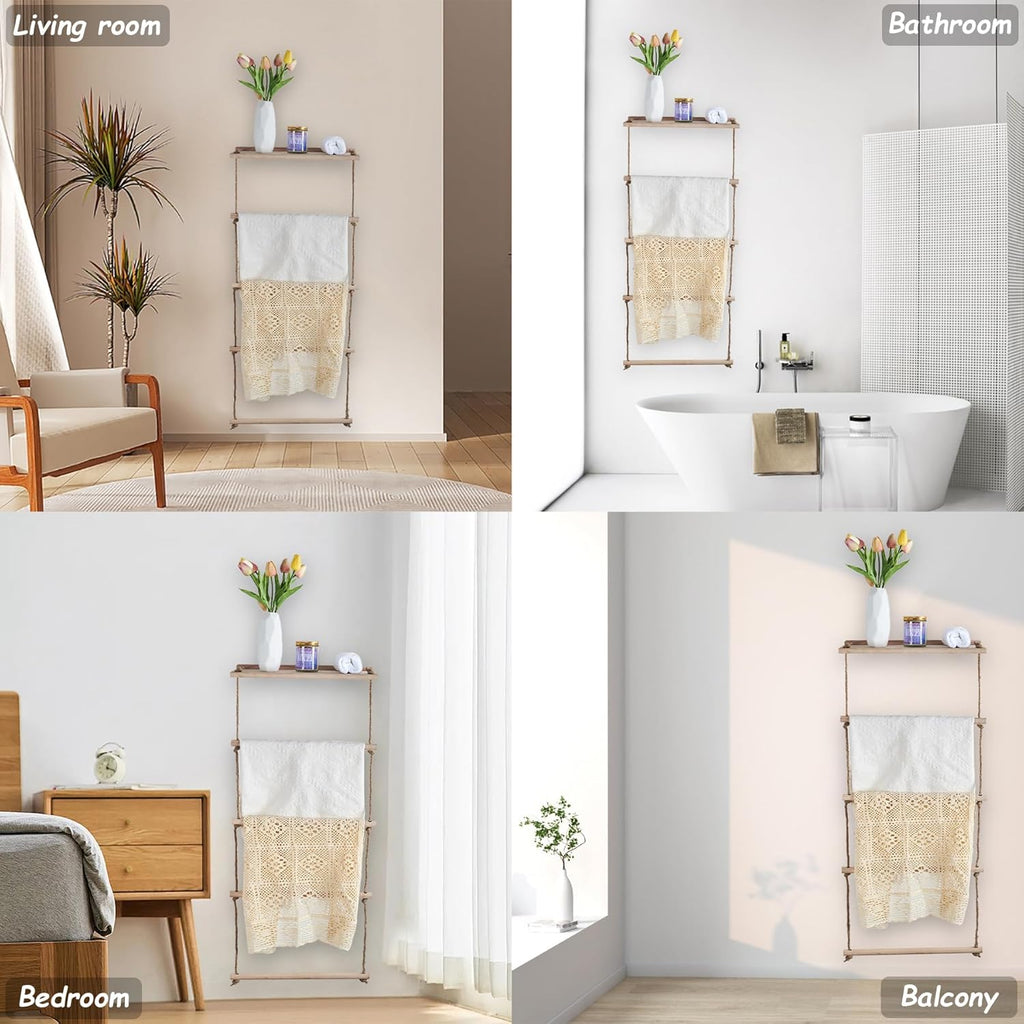 Wooden Blanket Ladder T2511