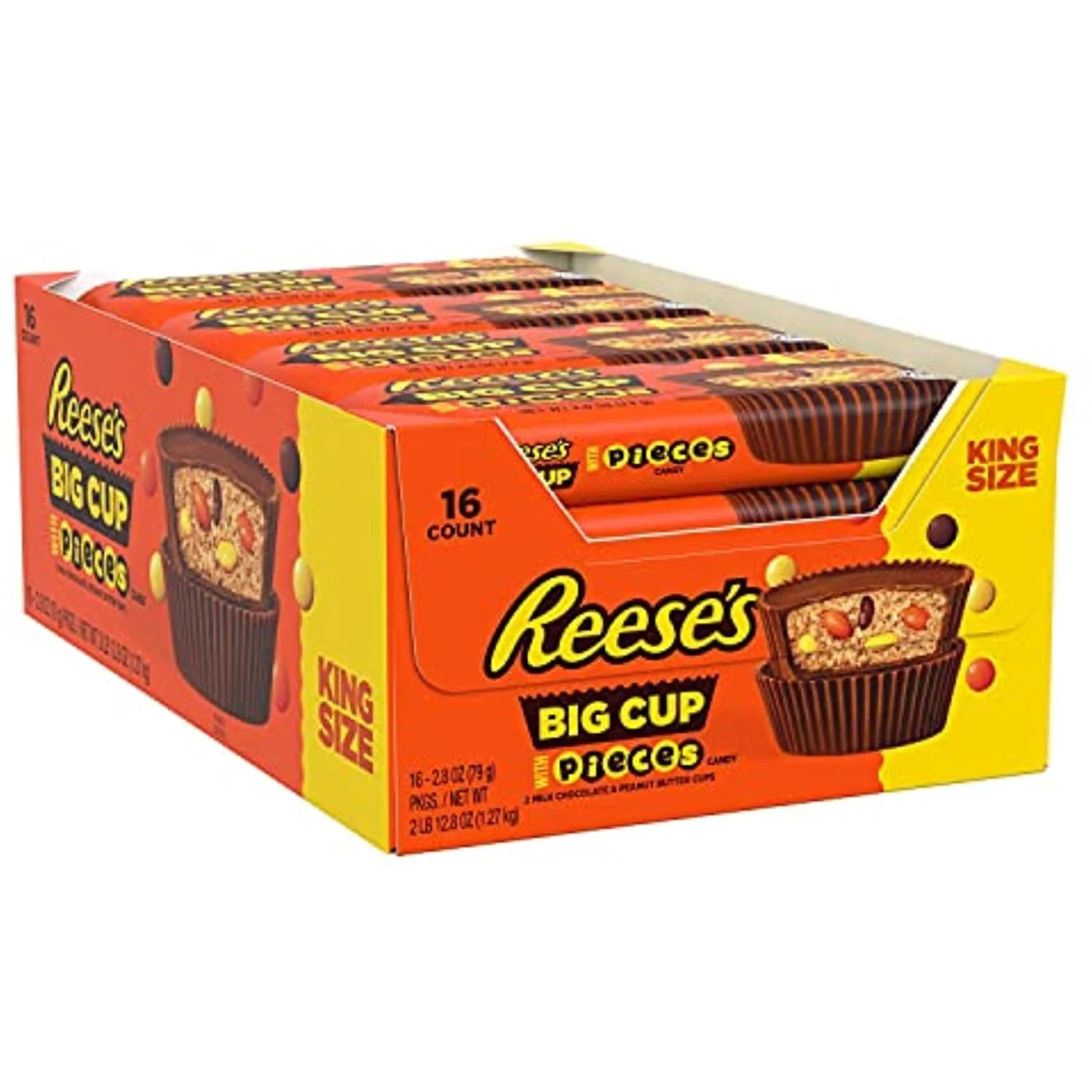 2.8 Oz Milk Chocolate Peanut Butter Cups Candy (16 Count) C848