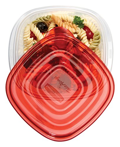 2 Count 4 Cup Rectangular Food Storage Containers F2369