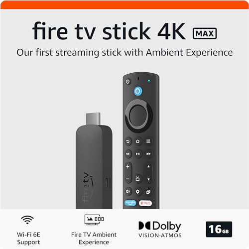 Amazon Fire TV Stick 4K Max streaming device C90282