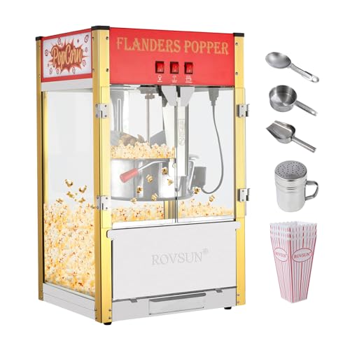 Red 16 Ounce Countertop Popcorn Machine J20000