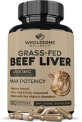 180 Pills 750mg Beef Liver Capsules U1414