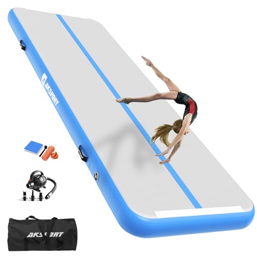 Inflatable Gymnastics Air Mat Tumble Track with Air Pump R10765