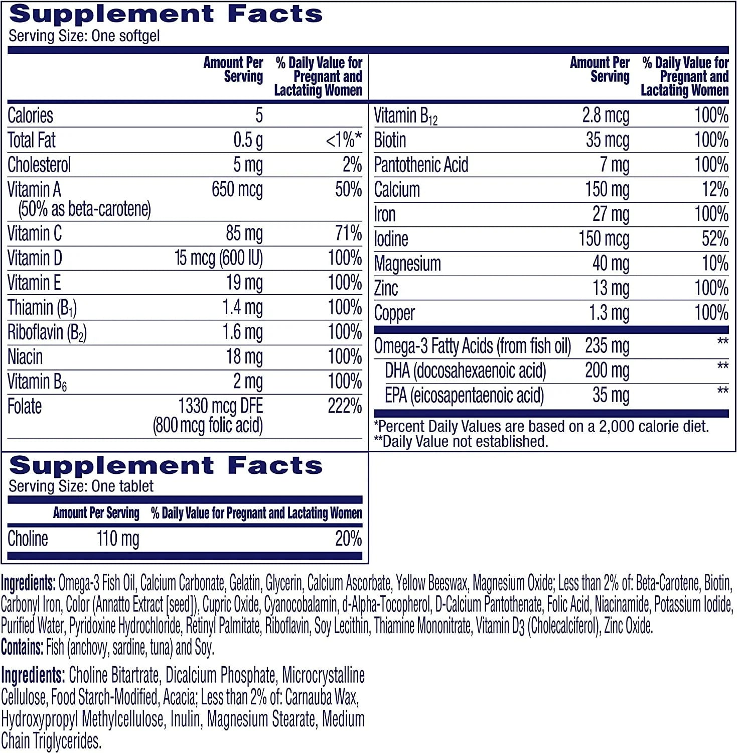 Womens Prenatal Advanced Complete Multivitamin (Pack of 12) E588522