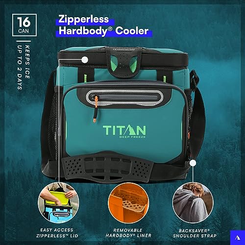 Titan Deep Freeze Cooler - Zipperless Hardbody Cooler G87894