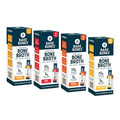 Bone Broth Instant Powdered Beverage Mix, Variety Pack of 32, 15g Sticks U921