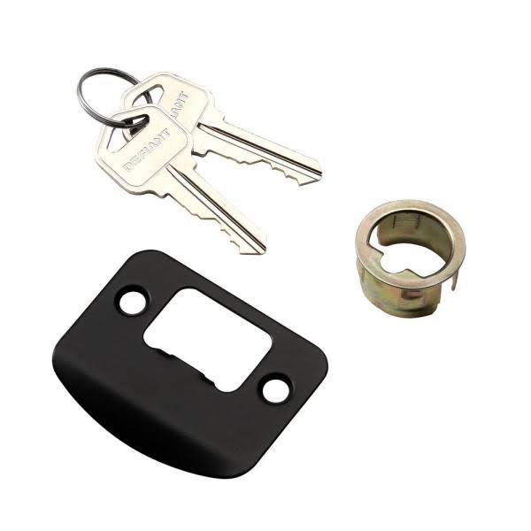 Aged Bronze Entry Keyed Door Knob (3-Pack) K31032