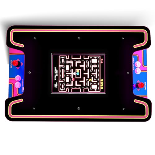 Black 17-Inch LCD Arcade Table with 12 Games I65337