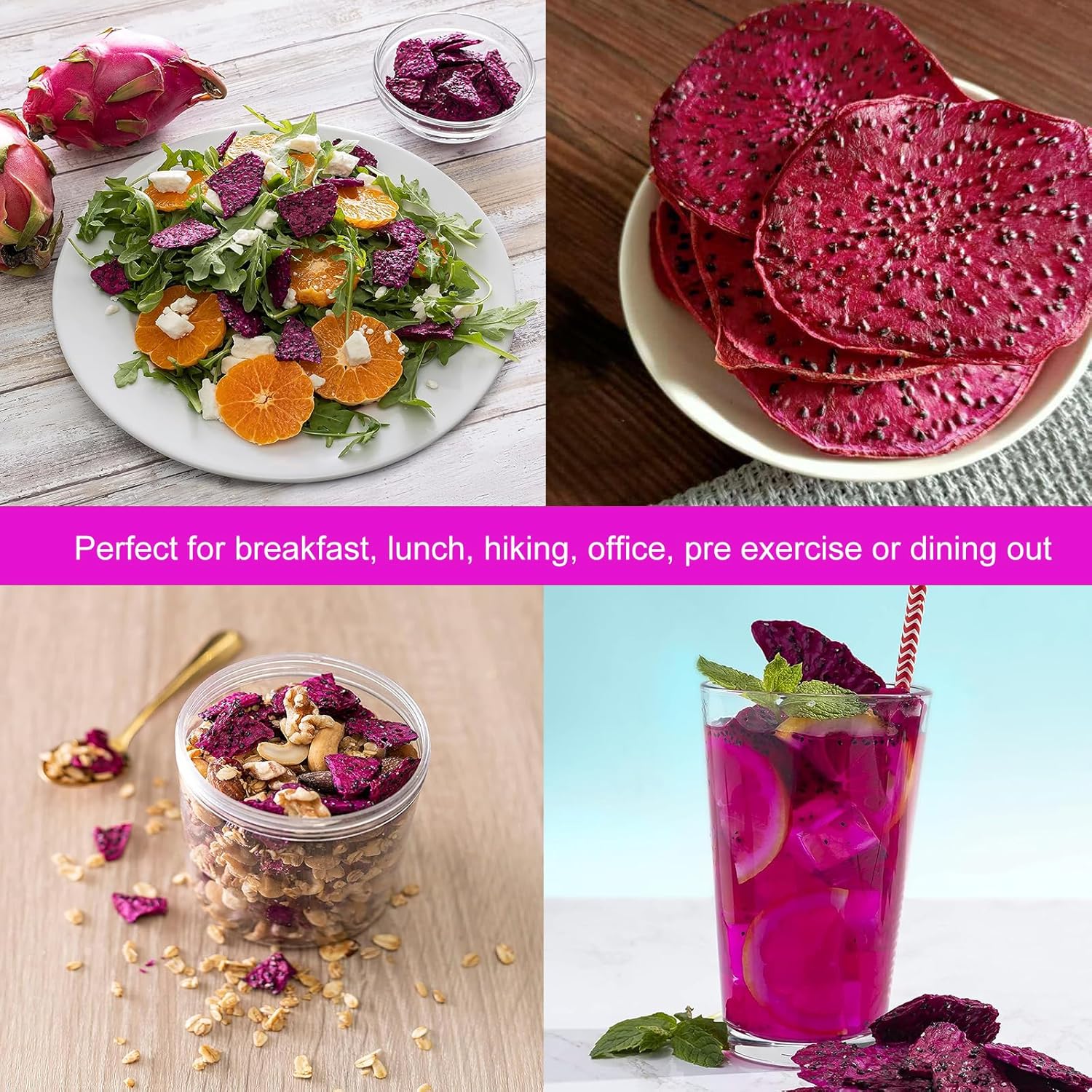 Dried Dragon Fruit Slices 200g T4401