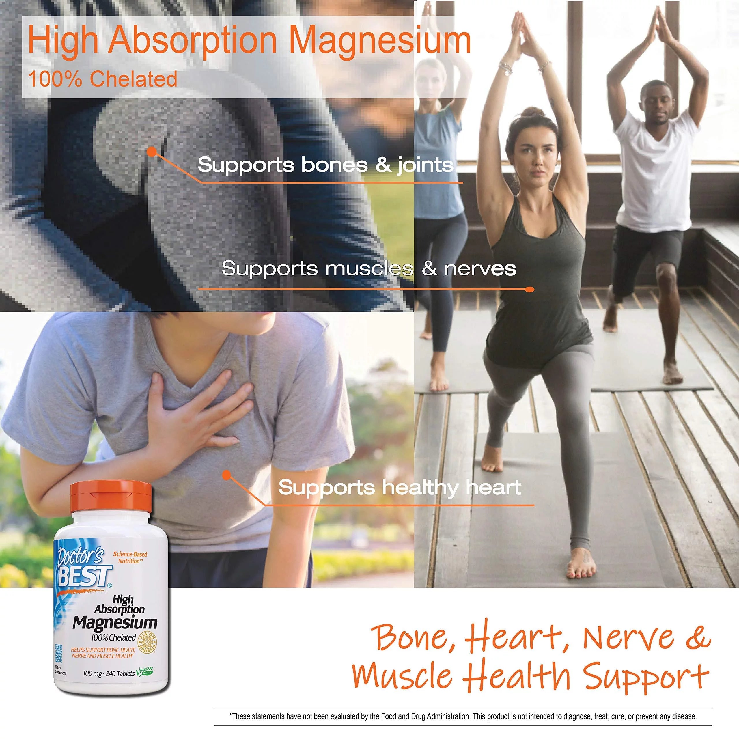 100 mg Magnesium Glycinate, 240 Count I684
