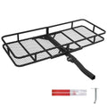 60"x24"x6" Folding Cargo Carrier Hitch Mount F654746