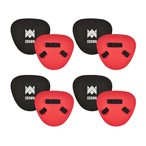 Pancake Baseball Practice Mitts - EVA Foam Infield Fielding Training Coaching Equipment - Ambidextrous, One Size Accessories - Thick, Flat Glove Substitute E1930