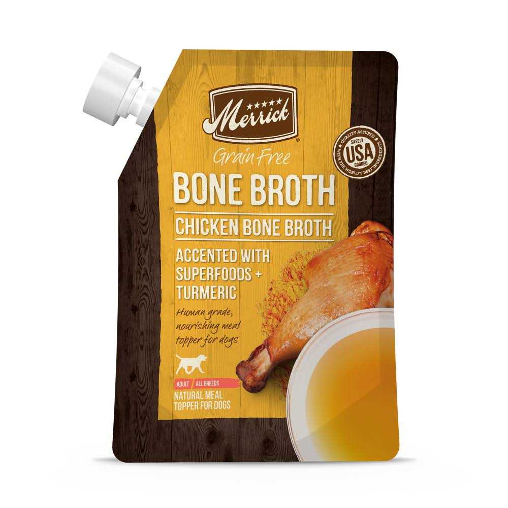 Chicken Bone Broth Grain-Free Dog Food Topper D62066