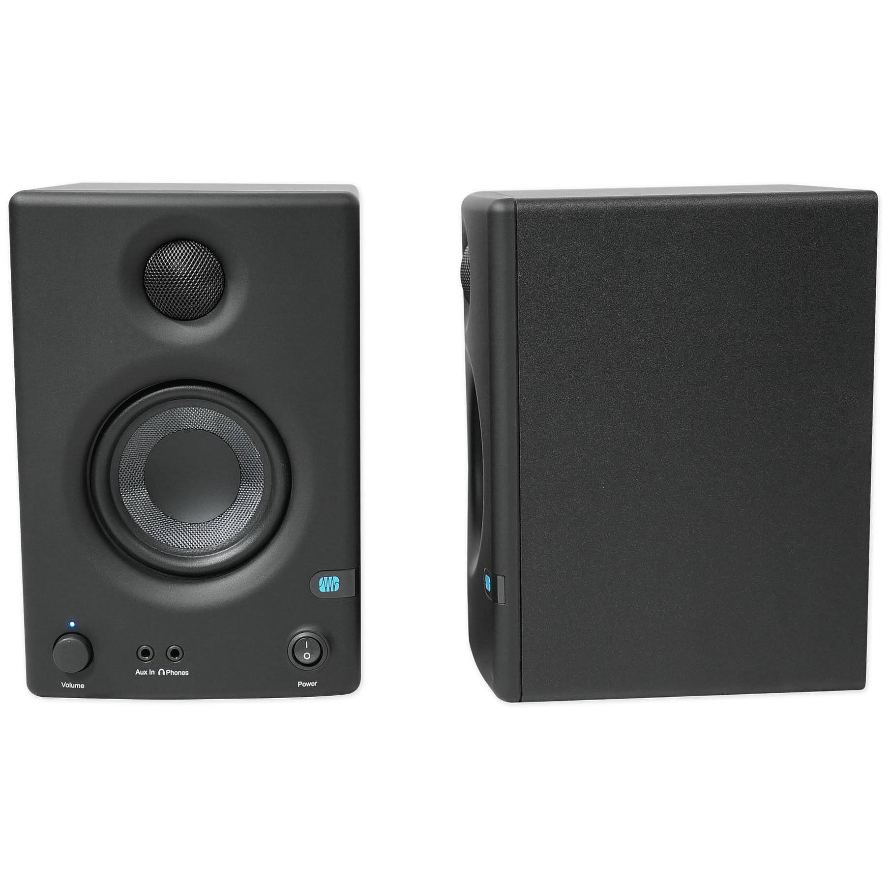 Pair Powered Studio Monitor Speakers and Studio Headphones V44701
