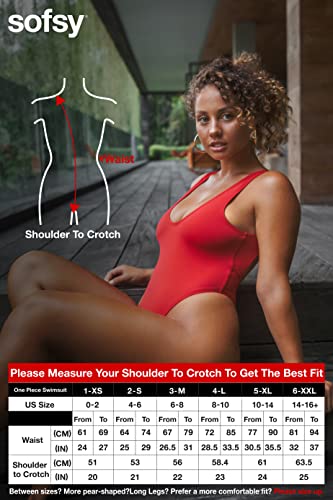 One Piece Swimsuit High Cut Low Back Retro U757