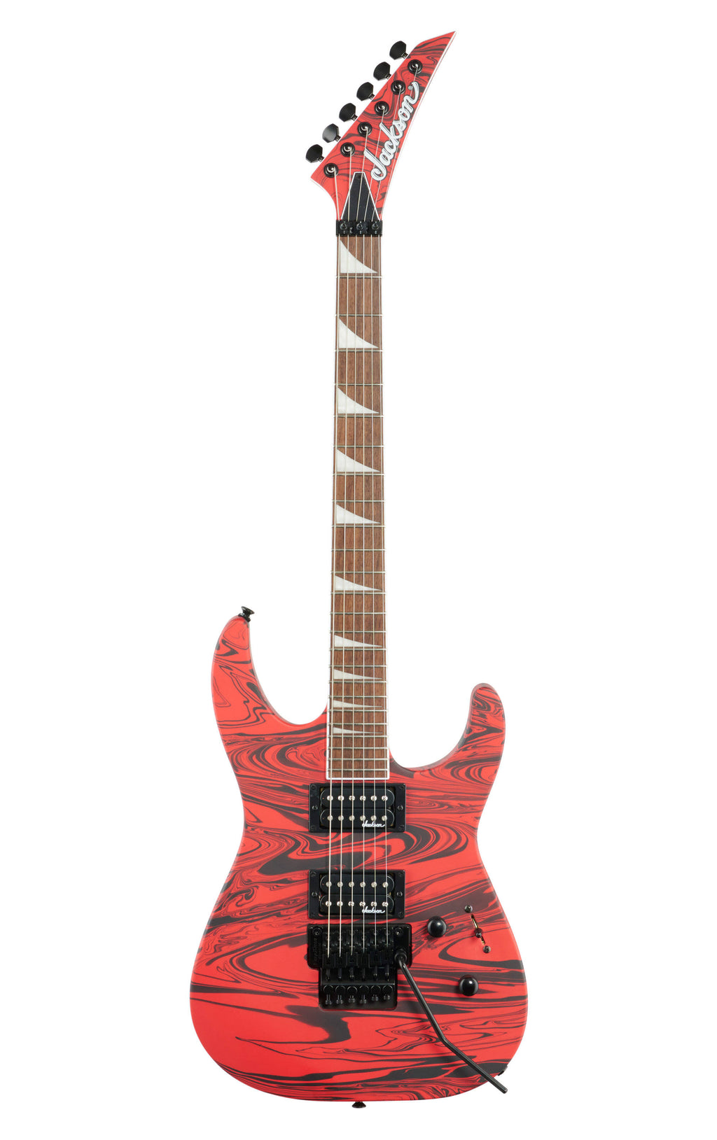 Satin Red Swirl Electric Guitar S6001