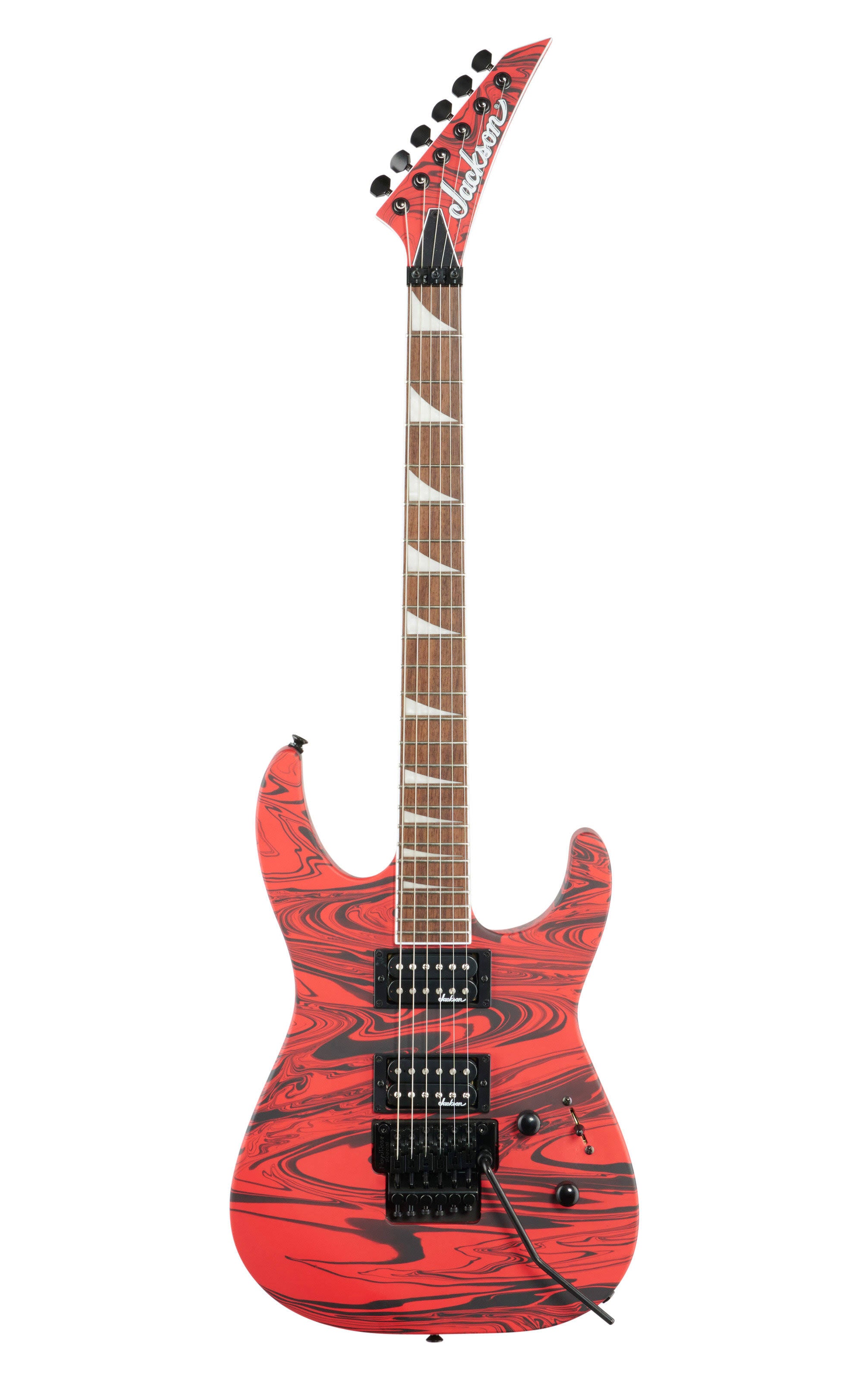 Satin Red Swirl Electric Guitar S6001