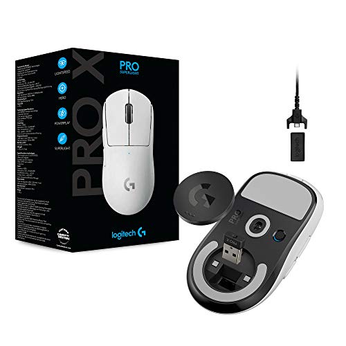 White Wireless Gaming Mouse S712