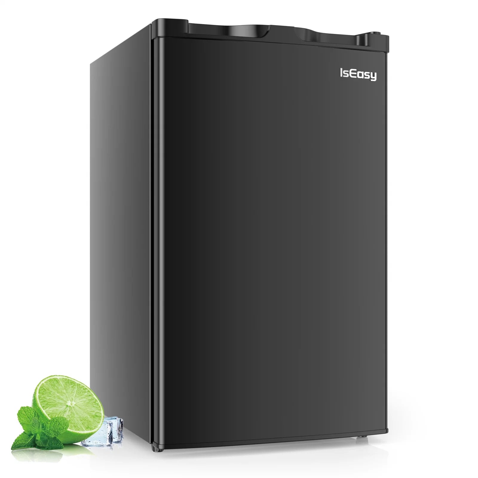4.4 Cu.Ft Mini Fridge with Freezer, Black J16391