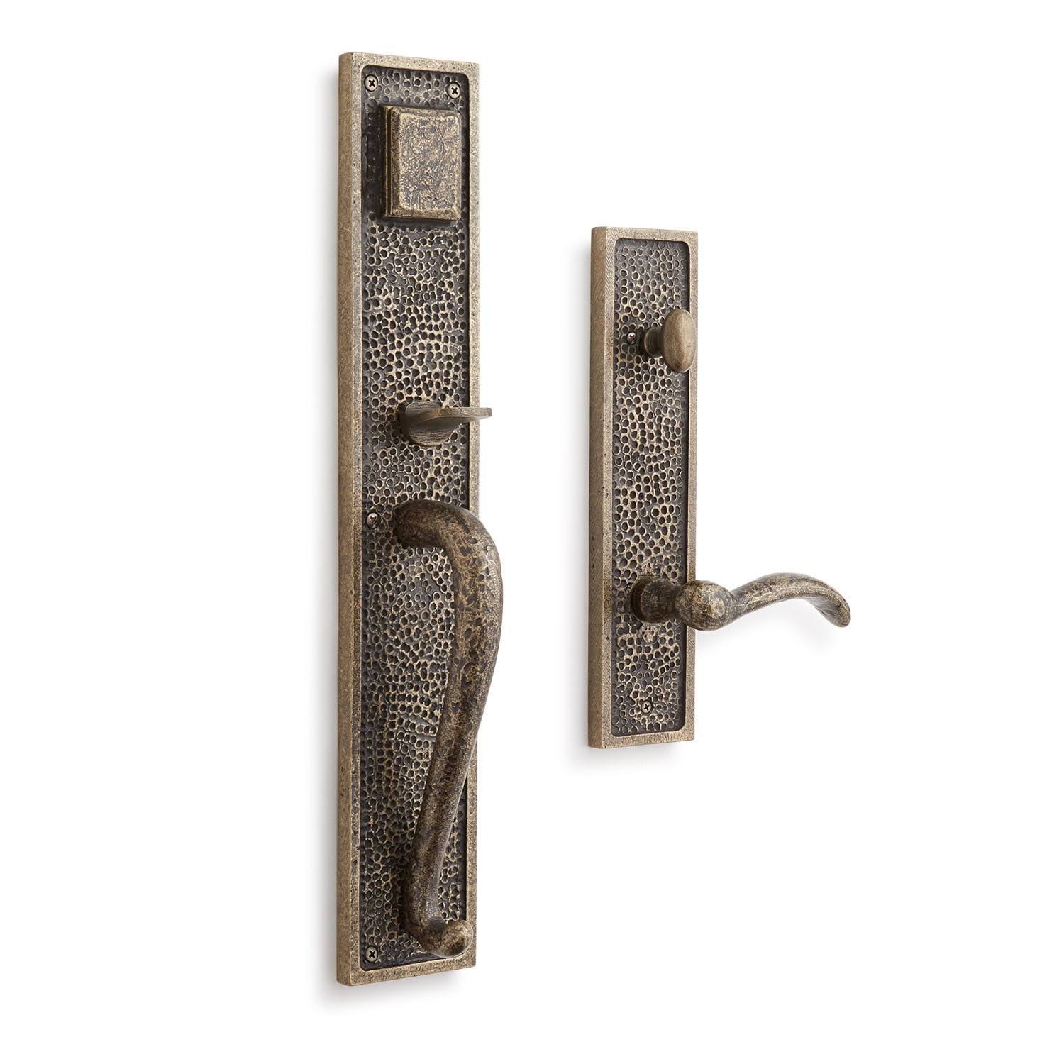 Solid Brass Entrance Door Set with Lever Handle V91128