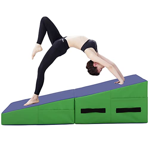 48"x24" Folding Incline Cheese Wedge Gymnastics Mat T8293