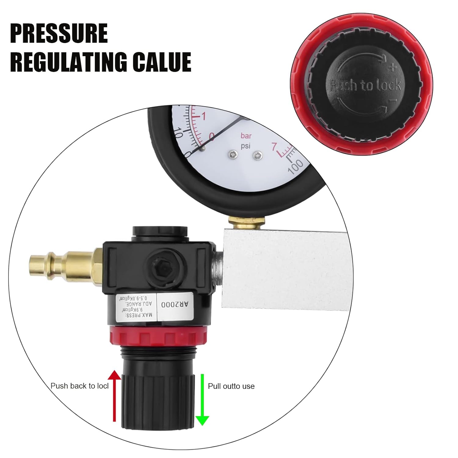 Cylinder Leak Down Tester Dual Gauge Leakdown Tester Kit B687