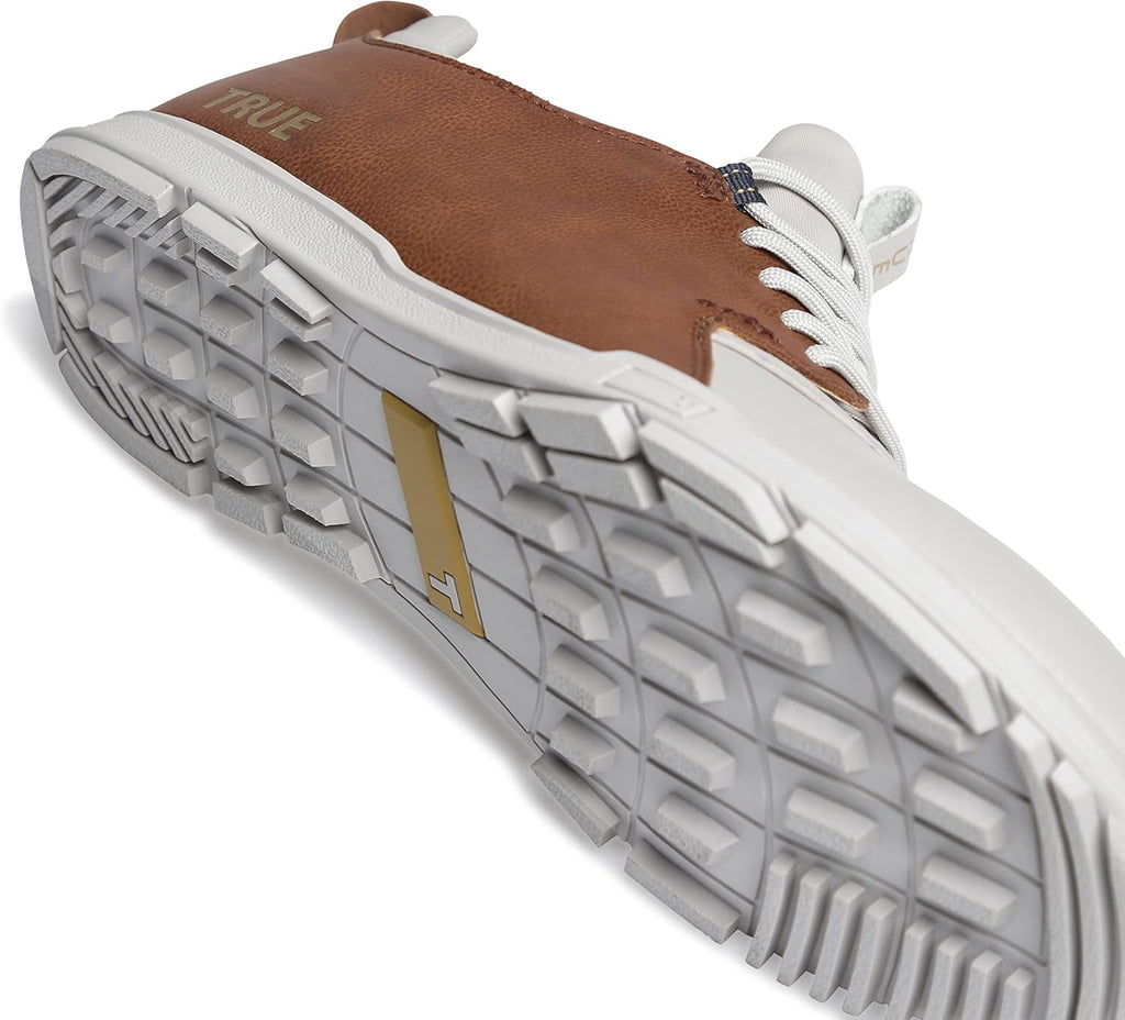Soft White/Brown Golf Shoes M21479