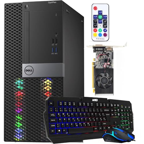 RGB Gaming Desktop PC Intel Core i7 6th Gen GTX 1050 Ti 4GB 16GB Ram 512GB SSD Windows 10 Pro I1044