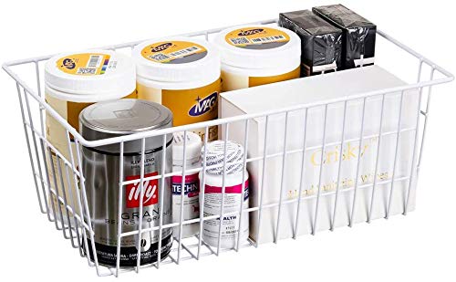 17.5" 2Packs Wire Metal Freezer Organizer Bins S981