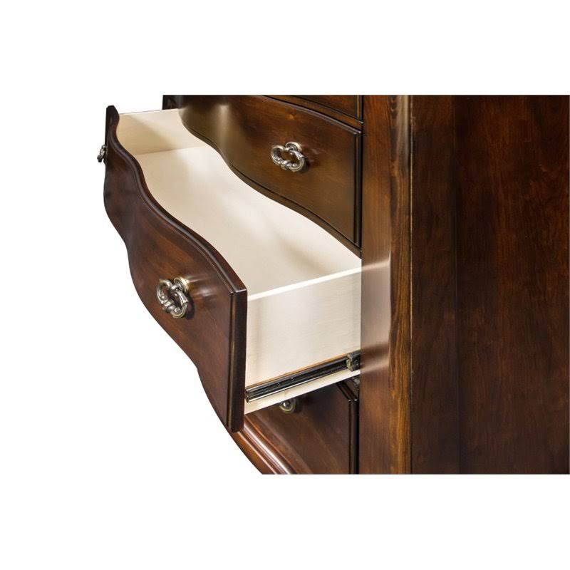 5 Drawer Chest in Brown Cherry Z734753