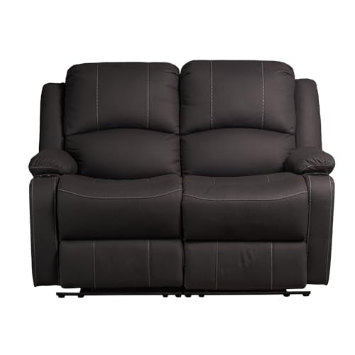 Manual Slate Wall Hugger Reclining RV Sofa O84306