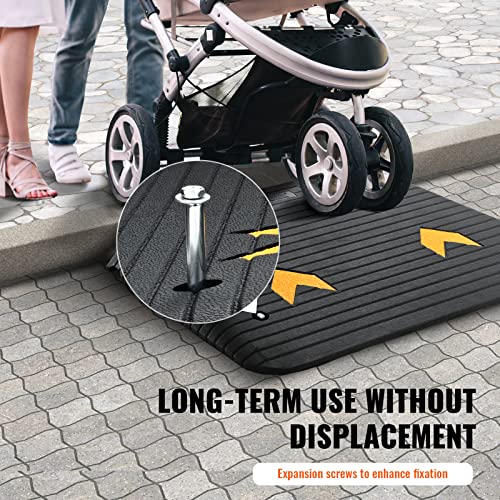 4" Rise Rubber Threshold Ramp W2164