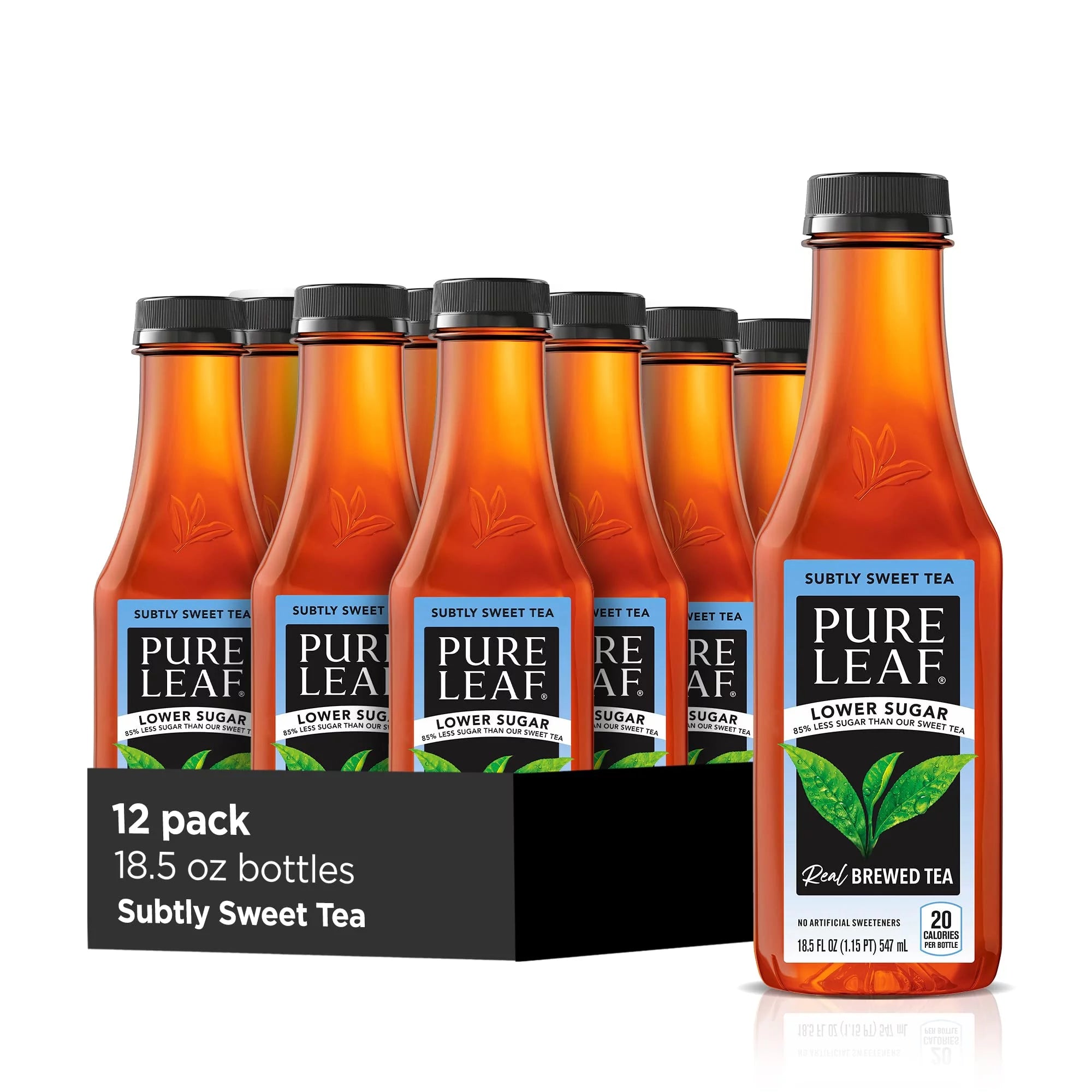 18.5 Ounce Bottles (Pack Of 12) Subtly Sweet Iced Tea E9968