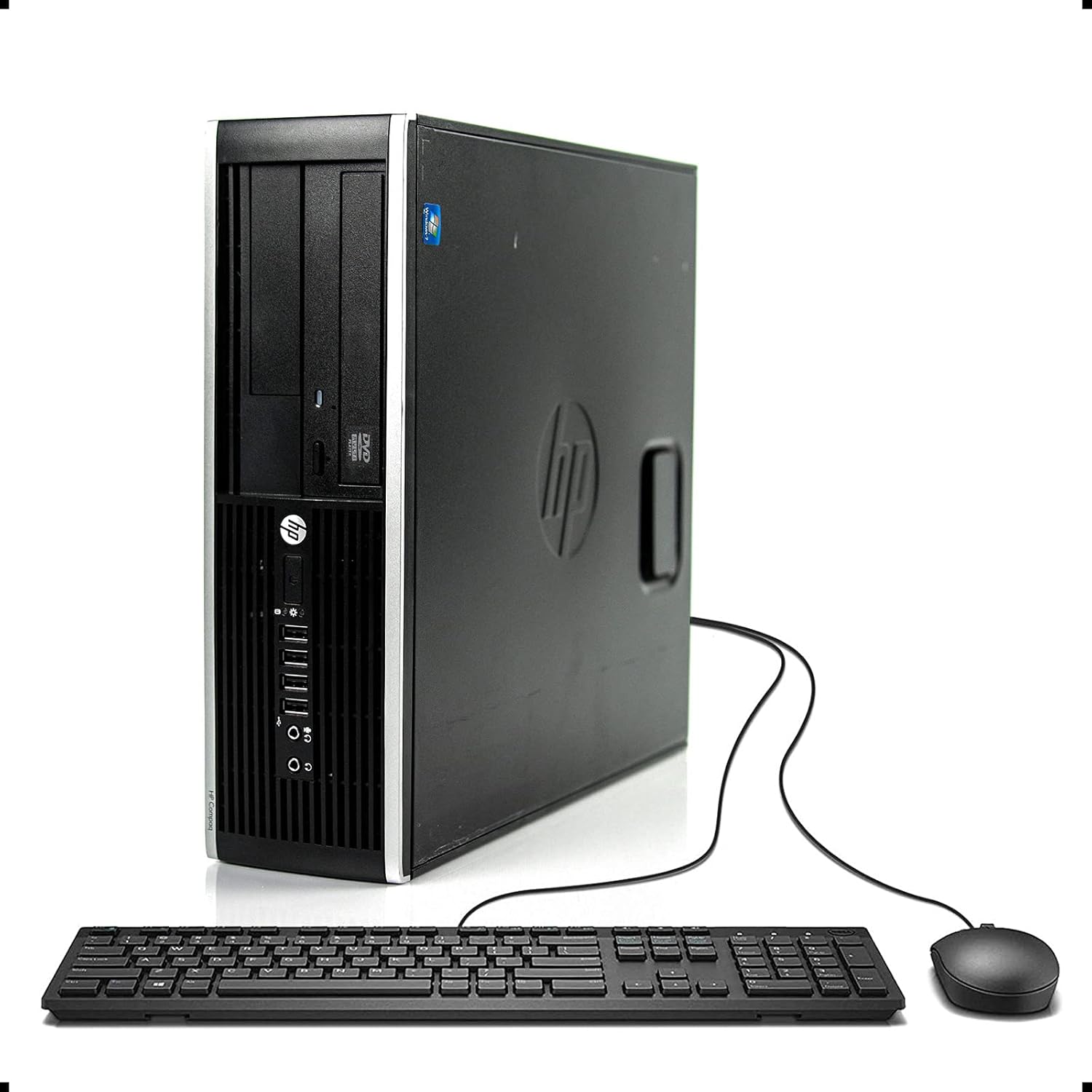 Small Form Desktop Computer PC (Intel Core i5-3470, 3.2GHz, 16GB RAM, 240GB SSD, Windows 10 Pro 64-Bit) (Renewed) J378838