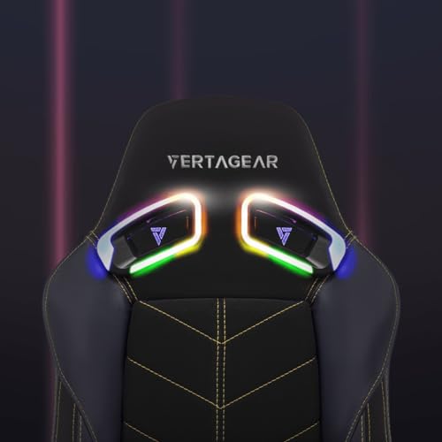 Black/White Ergonomic Gaming Chair T208707