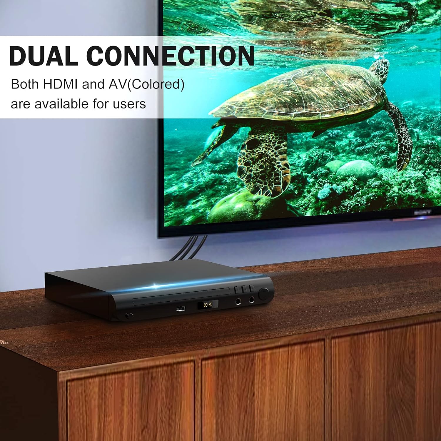 All Region Free DVD Player with HDMI Output D981